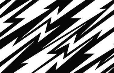 Geometric  Pattern: Sharp Seamless Zigzag, Arrow & Triangle Background for Textile, Cover Designs