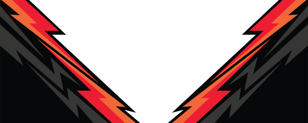Minimalist Abstract Background with Sharp zigzag Gradient Lines and Copy Space area