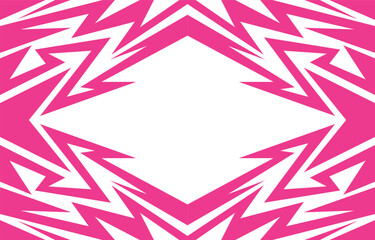 Abstract background with colorful sharp and zigzag pattern and with some copy space area