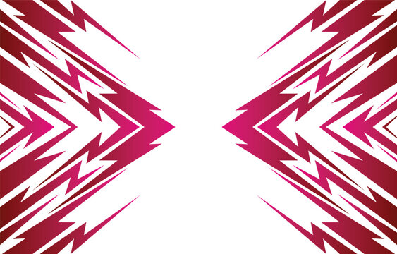 Abstract background with sharp and zigzag sport pattern and with some copy space area