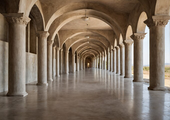 Fototapeta premium arches of a cathedral