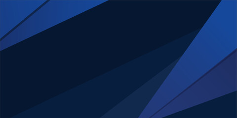 Obraz premium Modern dark blue paper background with dark 3d layered line triangle texture in elegant website or textured paper design