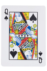 card gambling on white game luck queen spades