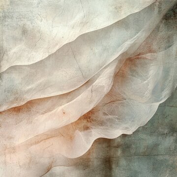 Organic abstract background with flowing natural forms and earthy textures square harmonious and isolated
