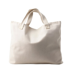 Canvas Tote Bag for Fashion and Eco-Friendly Use - Isolated on White Background