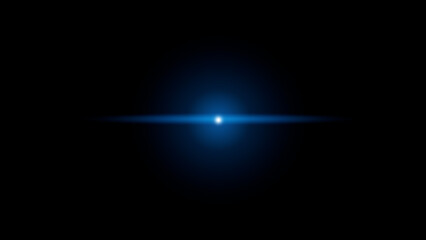 Lens flare light for abstract background.