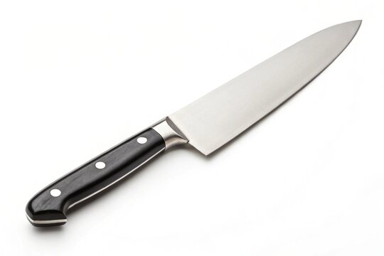 knife on white background