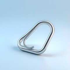 paper clip isolated on white background