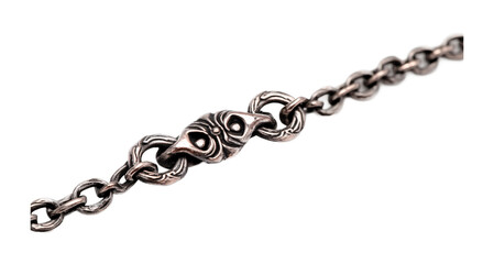 Chain for Fashion Accessories and Jewelry - Isolated on White Background
