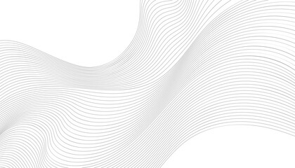 Black and white wavy line pattern
