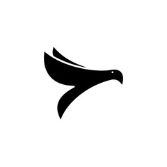 bird icon, simple flat style, vector illustration, symbol, design logo template pictogram, for ui or ux isolated on white for mobile app, editable