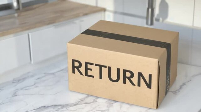 Return delivery box.