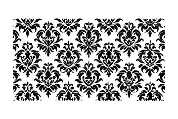 black and white seamless pattern