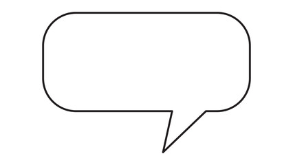 Chat Bubble Icon – Transparent PNG