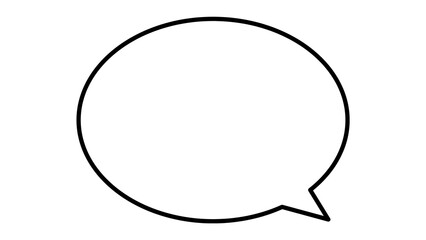 Chat Bubble Icon – Transparent PNG