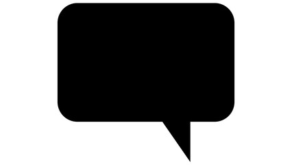 Chat Bubble Icon – Transparent PNG