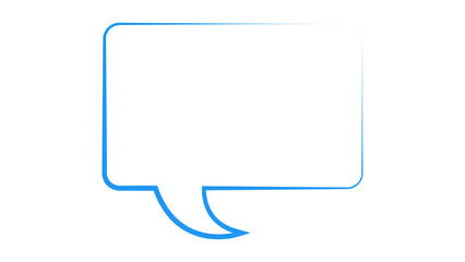 Chat Bubble Icon – Transparent PNG