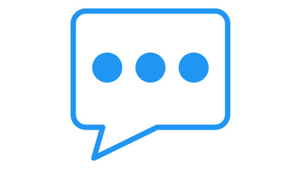 Chat Bubble Icon – Transparent PNG