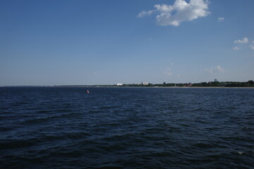 Obraz premium yacht in the sea