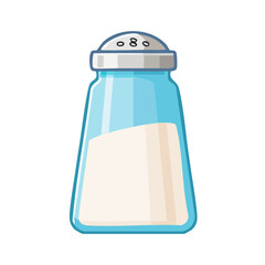 Salt Shaker Icon  Isolated on a. Transparent Background 