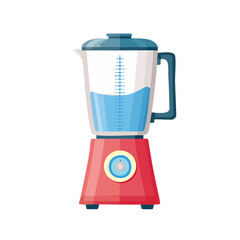 Kitchen Appliance Blender Mixer  Icon Isolated on a. Transparent Background 