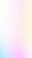 Abstract Gradient Background with Pastel Hues in Blue Yellow Pink and White