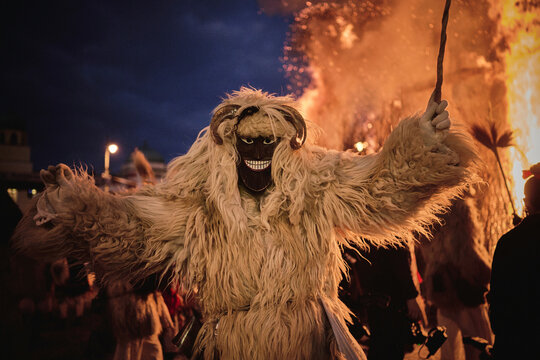 Carneval in Mohacs South Hungary