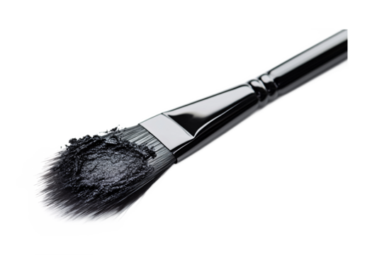 Eye Shadow Brush for Makeup Application - Isolated on White Background - Powered by Adobe