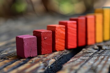 Dynamic business graph on black background showcasing growth trends and key metrics