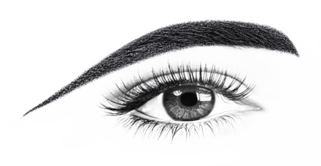 Eyeliner for Makeup and Beauty - Isolated on White Background