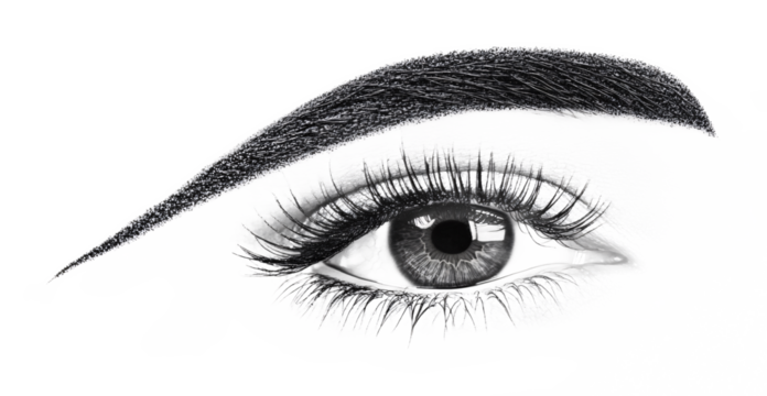 Eyeliner for Makeup and Beauty - Isolated on White Background