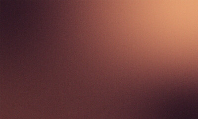 Abstract Gradient Background with Noise Texture in Shades of Brown and Peach