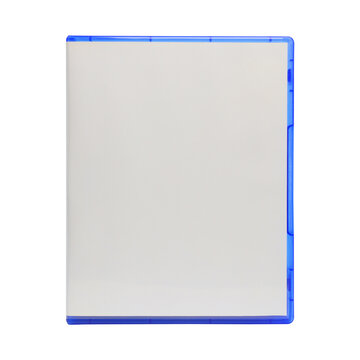 Blank Disc Case blue on transparent background png