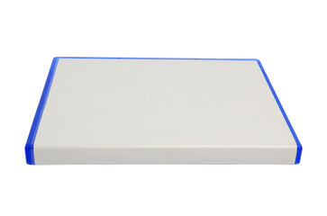 Blank Blu-ray Disc Case on transparent background png