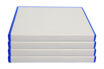 CD or DVD Blu-ray Case case mockup on transparent background png