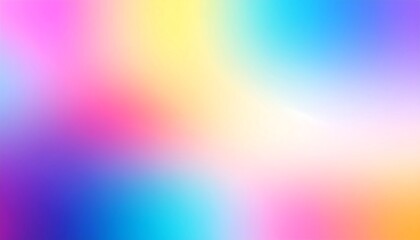 Obraz premium Vibrant, colorful, blurry, rainbow gradient