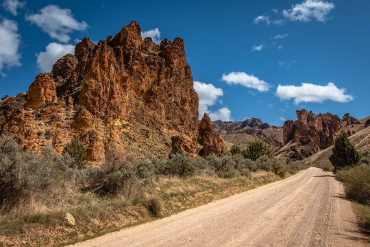 high desert canyon