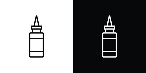 Glue icon in vector. Logotype