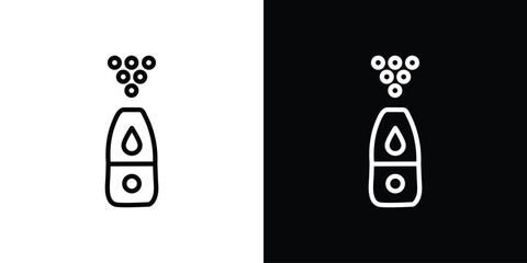 Humidifier icon in vector. Logotype