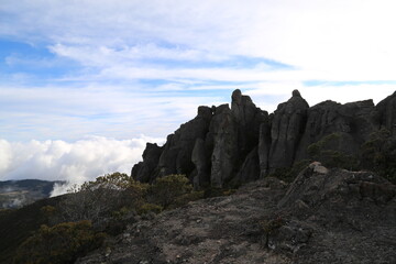 Los Crestones, mountains and sky 