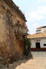 old house in the village of Taxco