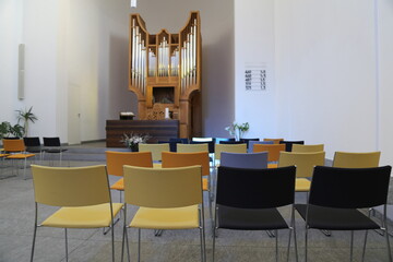 interior of a church