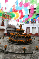 Fountain in Cuetzalan