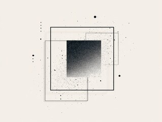 vector frame with grunge texture