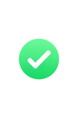 icon, check, button, mark, tick, yes, ok, sign, symbol, web, checkmark, vector, checkbox, green, design, choice, internet, approved, illustration, choose, glossy, accept, success, element, 3d