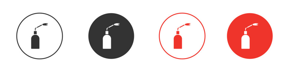 Blowtorch icon pack. Clipart Vector design