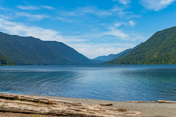 lake in the mountains