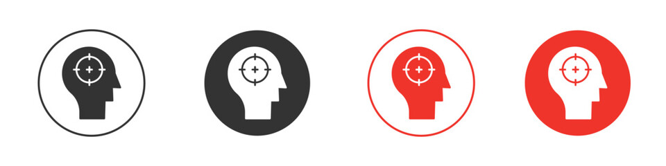 Intention icon pack. Clipart Vector design