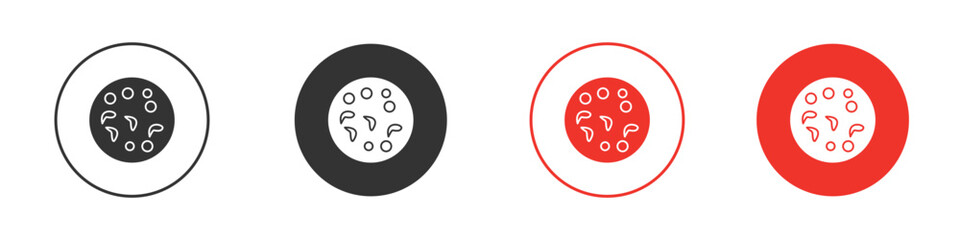 Leukemia icon pack. Clipart Vector design