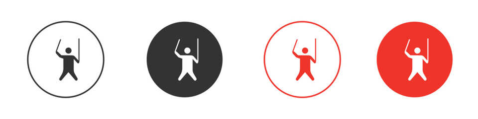 Puppet icon pack. Clipart Vector design